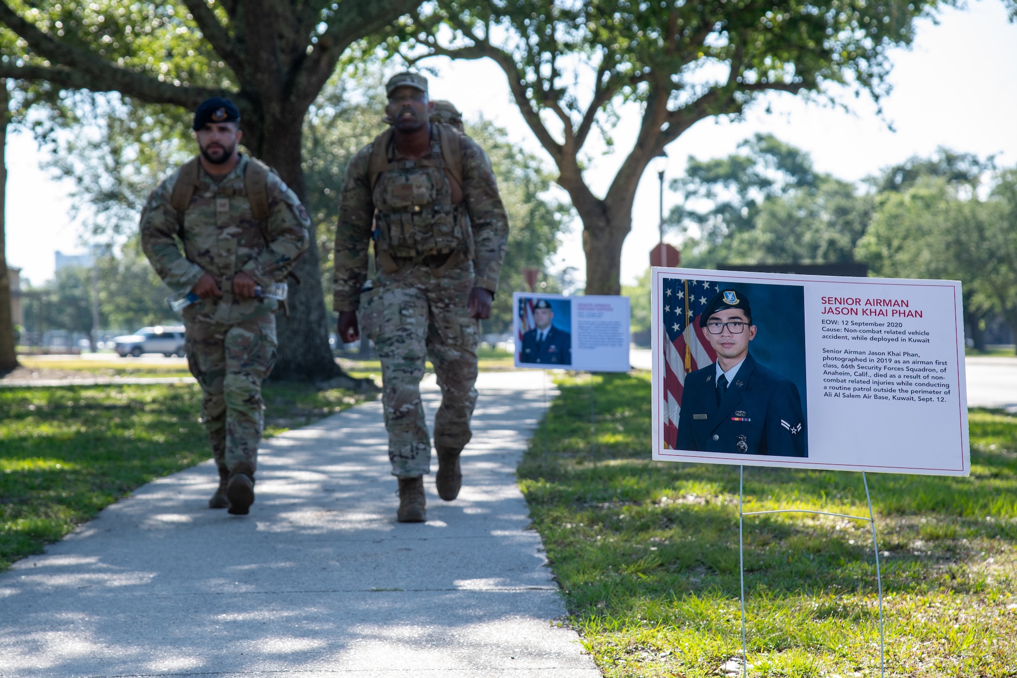 Airman across Keesler AFB participate in Police week events and challenges.