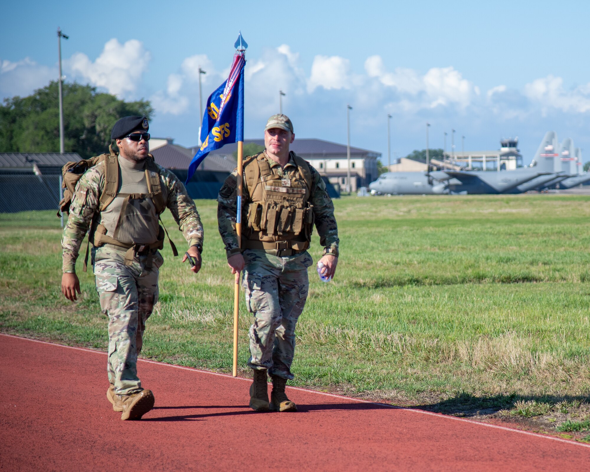 Airman across Keesler AFB participate in Police week events and challenges.