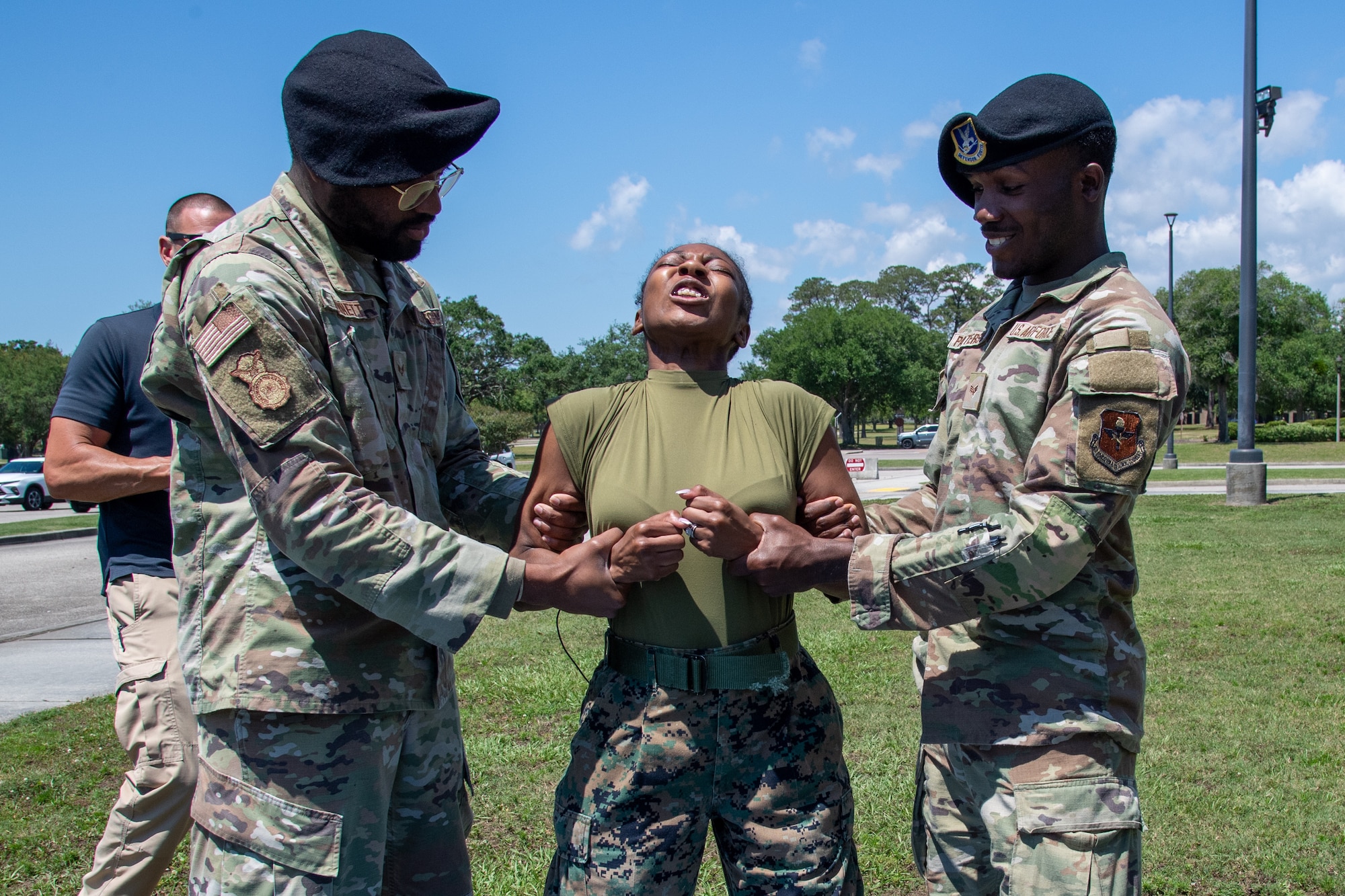 Airman across Keesler AFB participate in Police week events and challenges.