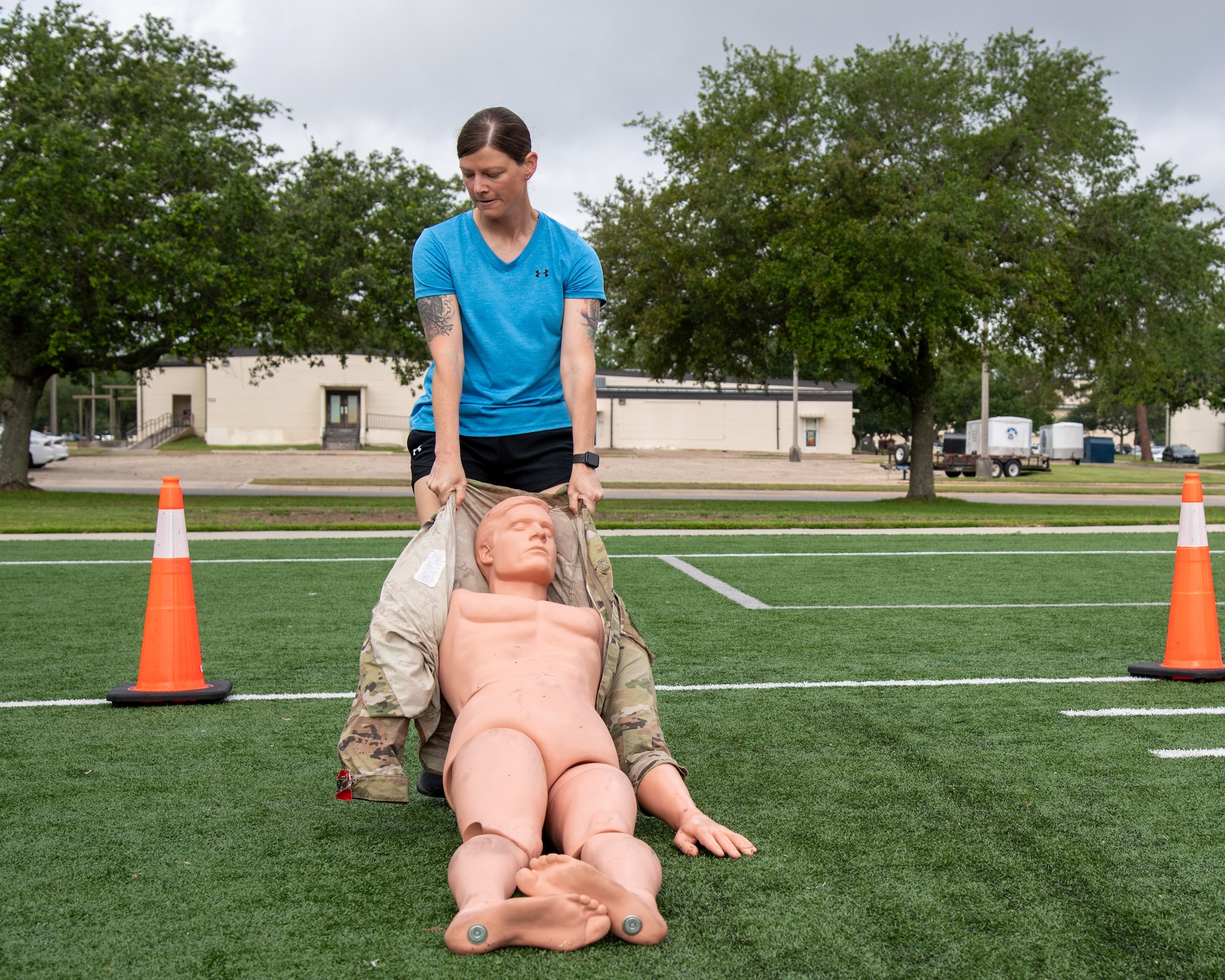 Airman across Keesler AFB participate in Police week events and challenges.