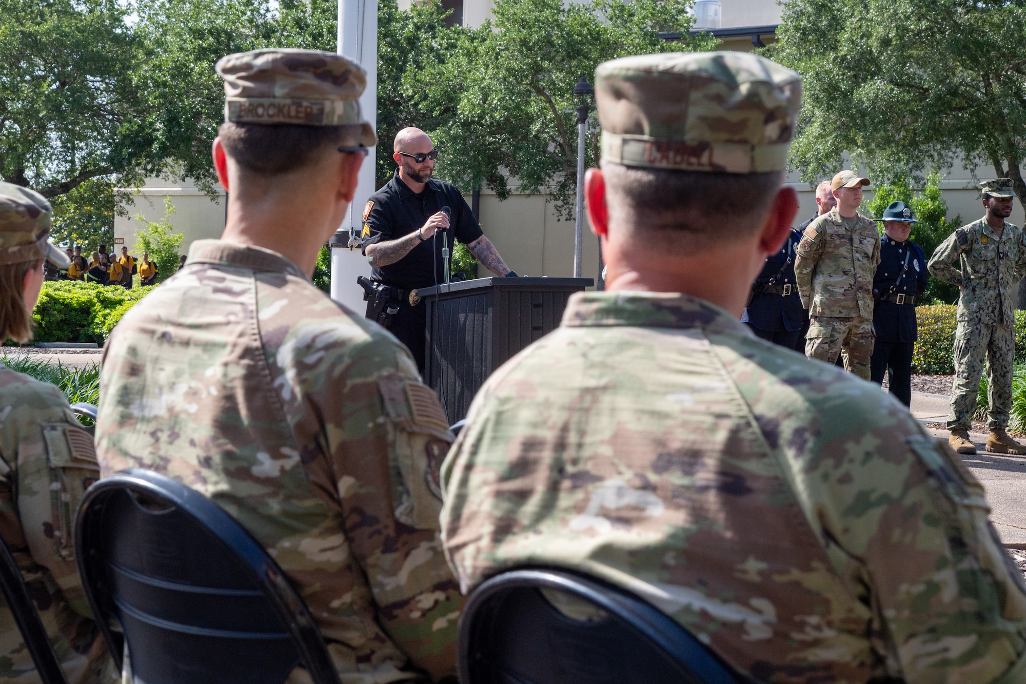 Airman across Keesler AFB participate in Police week events and challenges.