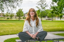 Meet Jacque Brown, who works in strategic planning at 309th Electronics Maintenance Group. (U.S. Air Force photo by Cynthia Griggs)
