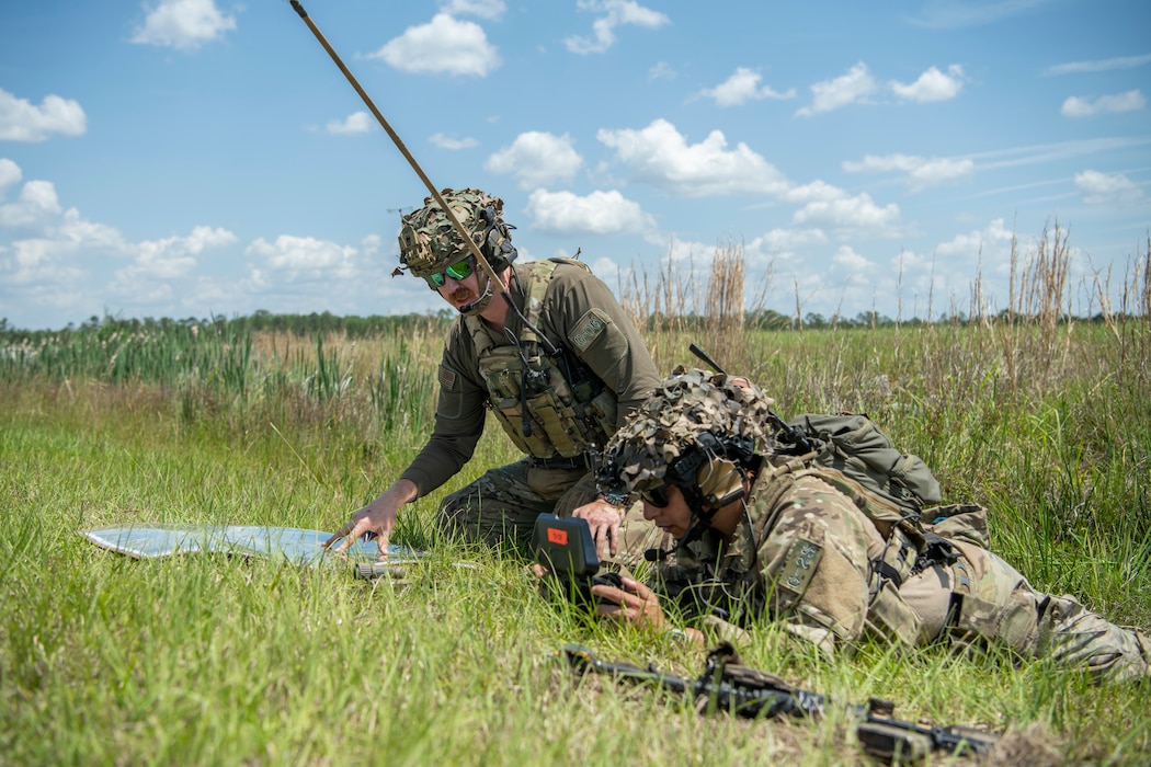 Airman calls for fire