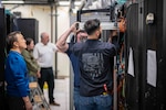 Personnel from Penguin Computing were onsite on May 9, 2025 to install new High-Performance Computing server clusters in Carderock's Ship Engineering and Analysis Technology Center (SEATech). The upgrades are part of a first-of-its-kind lease agreement for Carderock, ensuring faster computation times, greater efficiency, and fewer obstacles for technical teams tackling critical naval research programs.