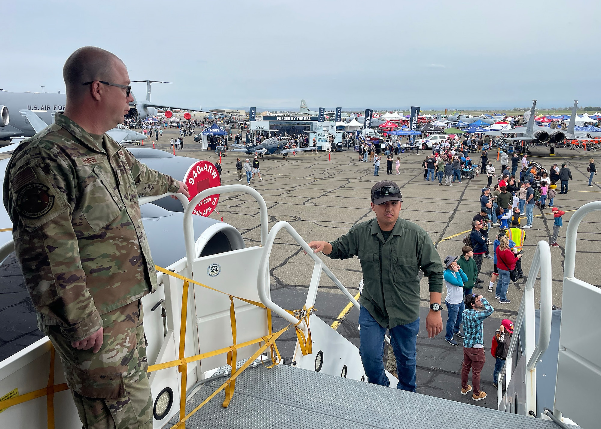 Tour at Sacramento Capital Airshow