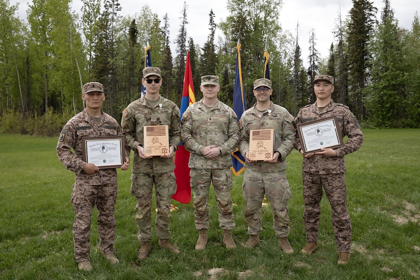Fifteen competitors, including thirteen from the Alaska Army National Guard and two from the Mongolian Armed Forces, competed in the 2025 AKARNG Best Warrior Competition, held May 19–22 at Joint Base Elmendorf-Richardson.