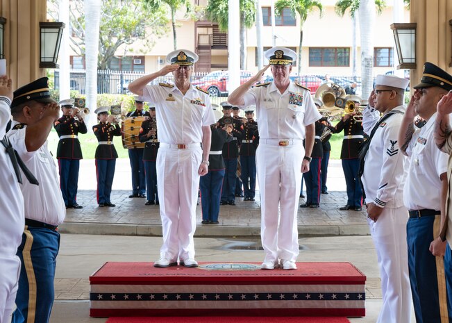 USINDOPACOM is hosting the annual U.S.- Australian Military Representatives (MILREPs) forum to discuss the enhanced defense cooperation, strategy, and interoperability between the two nations. USINDOPACOM is committed to ensuring stability in the Indo-Pacific region by promoting security cooperation, encouraging peaceful development, responding to contingencies, deterring aggression and, when necessary, prevailing in conflict. (U.S. Army photo by Staff Sgt. Angel Heraldez)