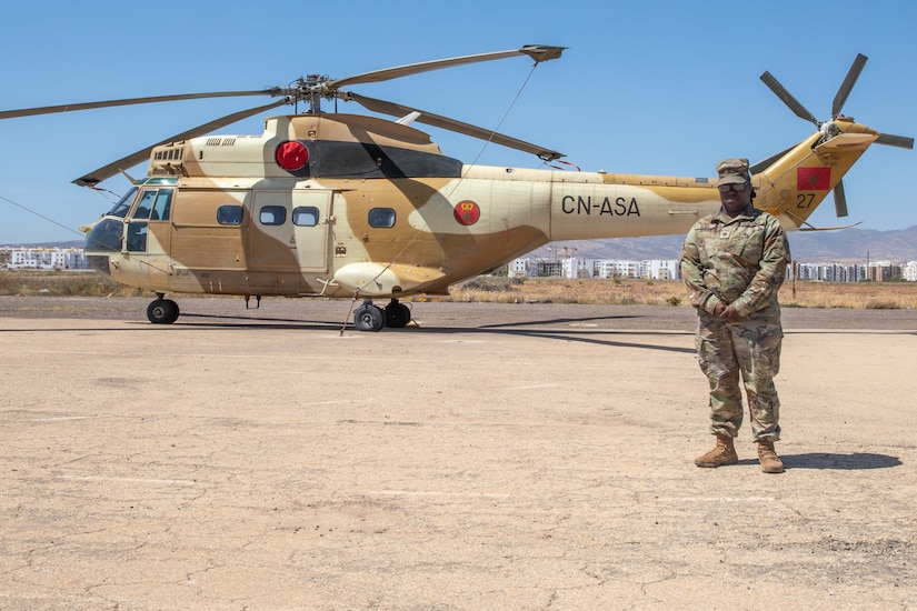 Army Reserve medical logistics NCO ensures critical blood supply at African Lion 2025