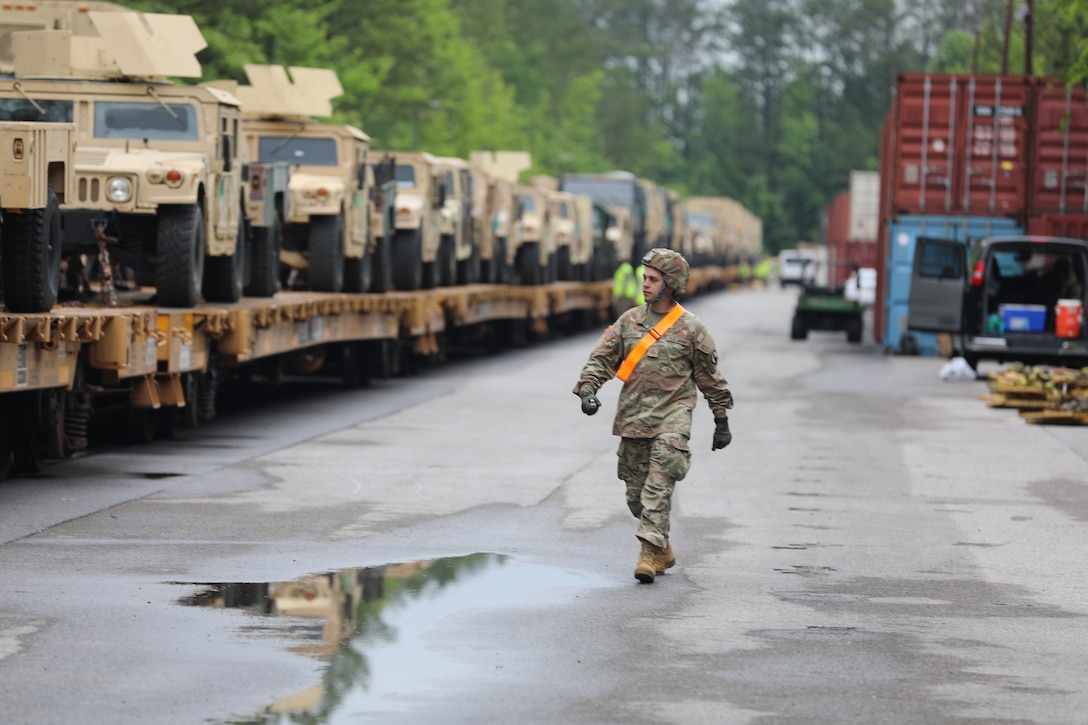 420th Movement Control Battalion at CSTX 25-01 – Operation Mojave Falcon