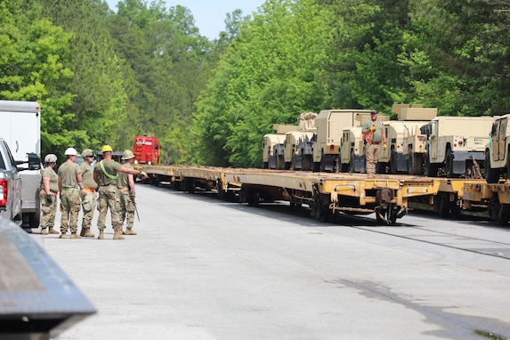 420th Movement Control Battalion at CSTX 25-01 – Operation Mojave Falcon
