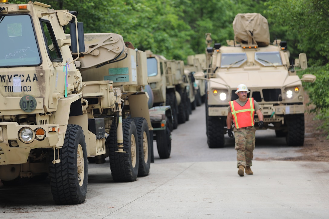 420th Movement Control Battalion at CSTX 25-01 – Operation Mojave Falcon