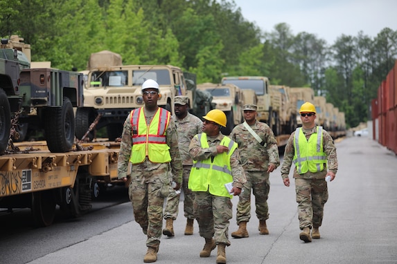 420th Movement Control Battalion at CSTX 25-01 – Operation Mojave Falcon