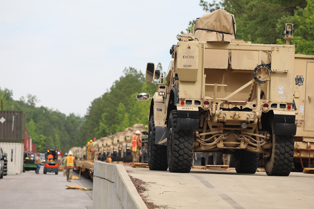 420th Movement Control Battalion at CSTX 25-01 – Operation Mojave Falcon