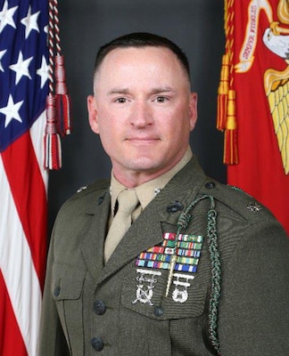 Portrait of LtCol Chase A. Bradford
