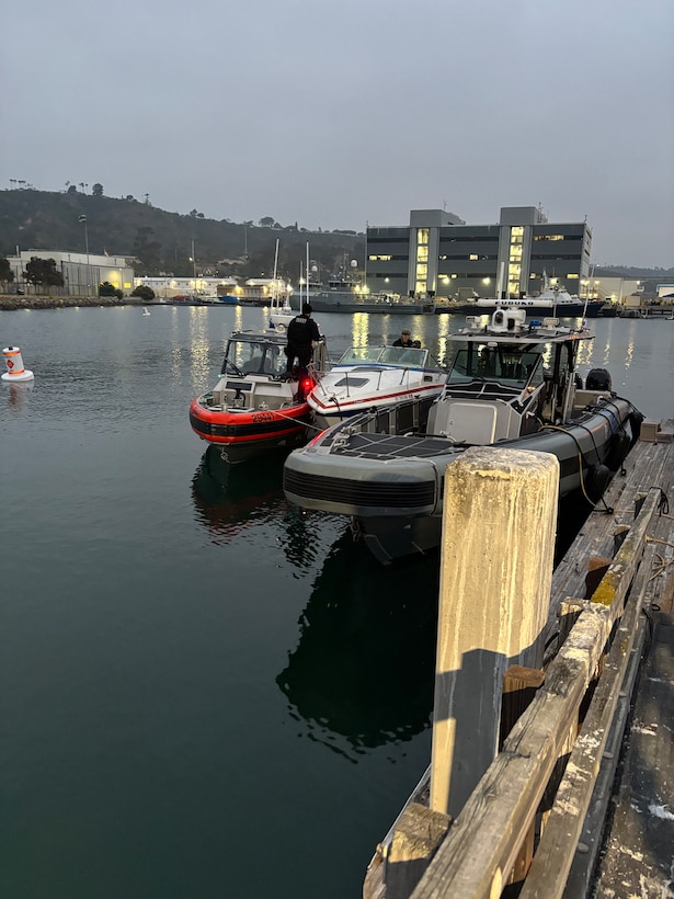 SAN DIEGO – Coast Guard interdicted a cuddy cabin-style vessel approximately two miles off the coast of Point Loma, May 23, 2025.