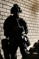 U.S. and French soldiers conduct a joint CBRN training