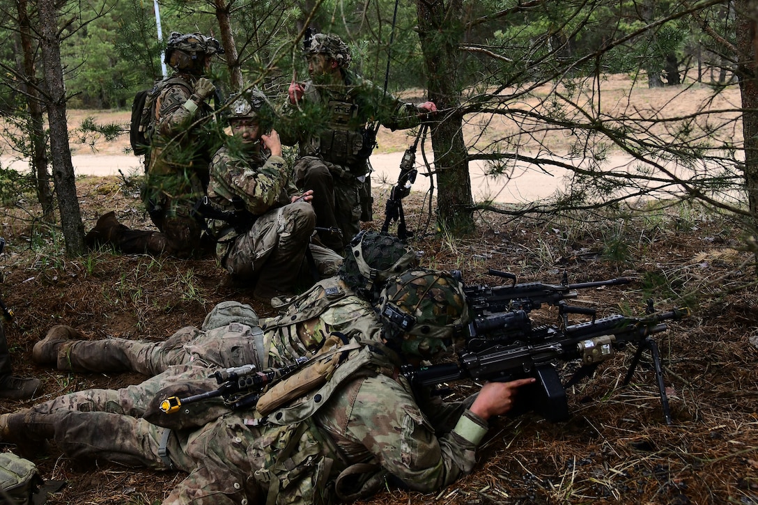 (CBRN) training in Pabradė
