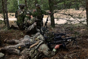 (CBRN) training in Pabradė