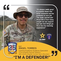 I'm a Defender -  Sgt. Angel Torres