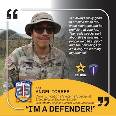 I'm a Defender -  Sgt. Angel Torres