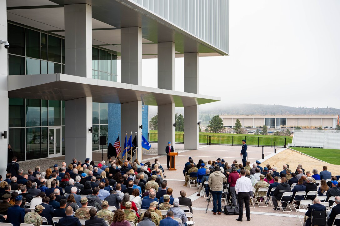 The Madera Cyber Innovation Center officially opened with a ribbon-cutting ceremony at the U.S. Air Force Academy, April 25, 2025.