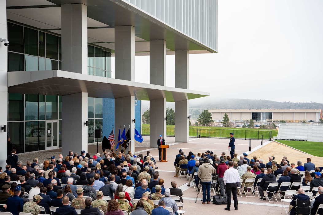 The Madera Cyber Innovation Center officially opened with a ribbon-cutting ceremony at the U.S. Air Force Academy, April 25, 2025.