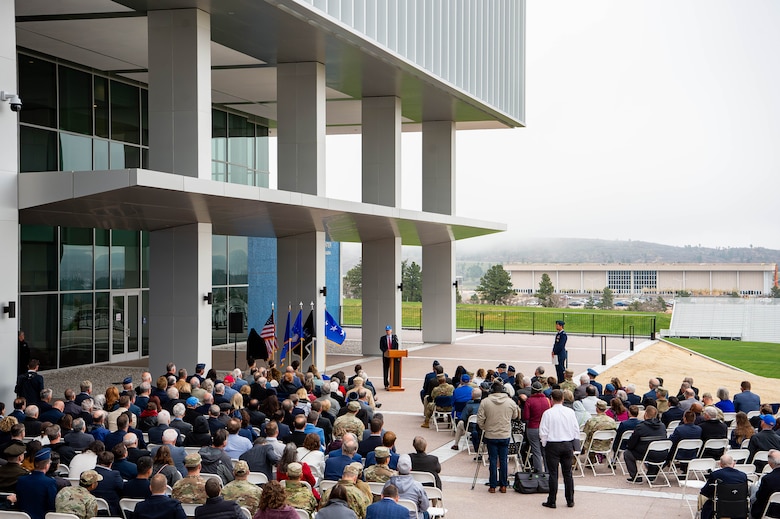 The Madera Cyber Innovation Center officially opened with a ribbon-cutting ceremony at the U.S. Air Force Academy, April 25, 2025.