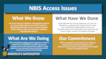 NBIS Access Issues update 2