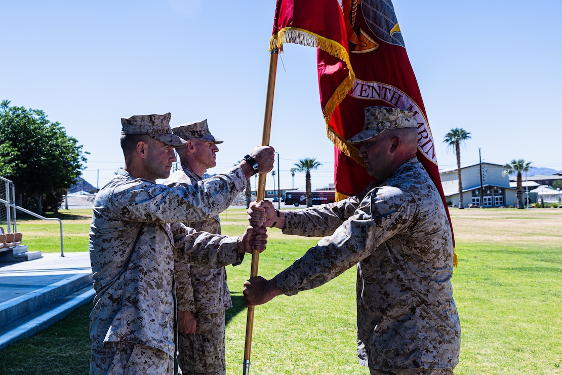 Change of Command for 3/7