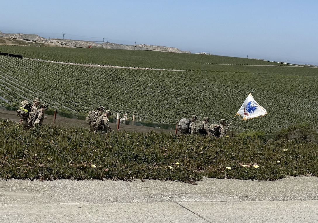 Army ruck march traces history and innovation across California