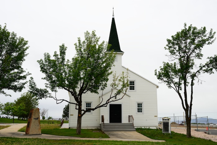 The Hill Aerospace Museum's Mazer Chapel spent two years under renovation and is set to reopen May 30. The chapel was built in 1942 and is one of the oldest buildings associated with the base. (U.S. Air Force photo by R. Nial Bradshaw)