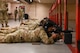 Team Minot defenders aim down the sights at Minot Air Force Base, May 8, 2025. The defenders were practicing their aim during their Combat Arms Training and Maintenance program, making them more lethal Airmen.(U.S. Air Force photo by Airman 1st Class Anthony Ramey)