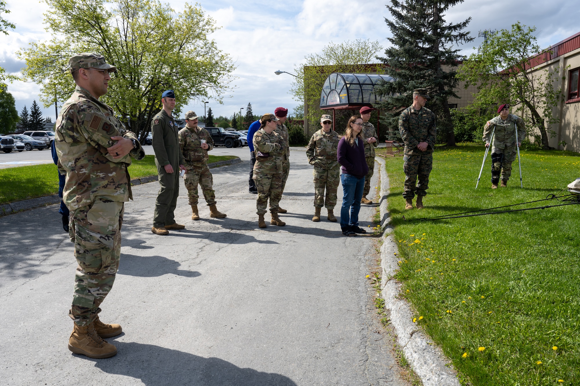 The symposium was a three-day course that trained medical personnel on operating in harsh weather environments. The 11th Airborne Division and the 673d MDG presented briefs, showcased hands-on techniques and demonstrated the use of mission-ready equipment.