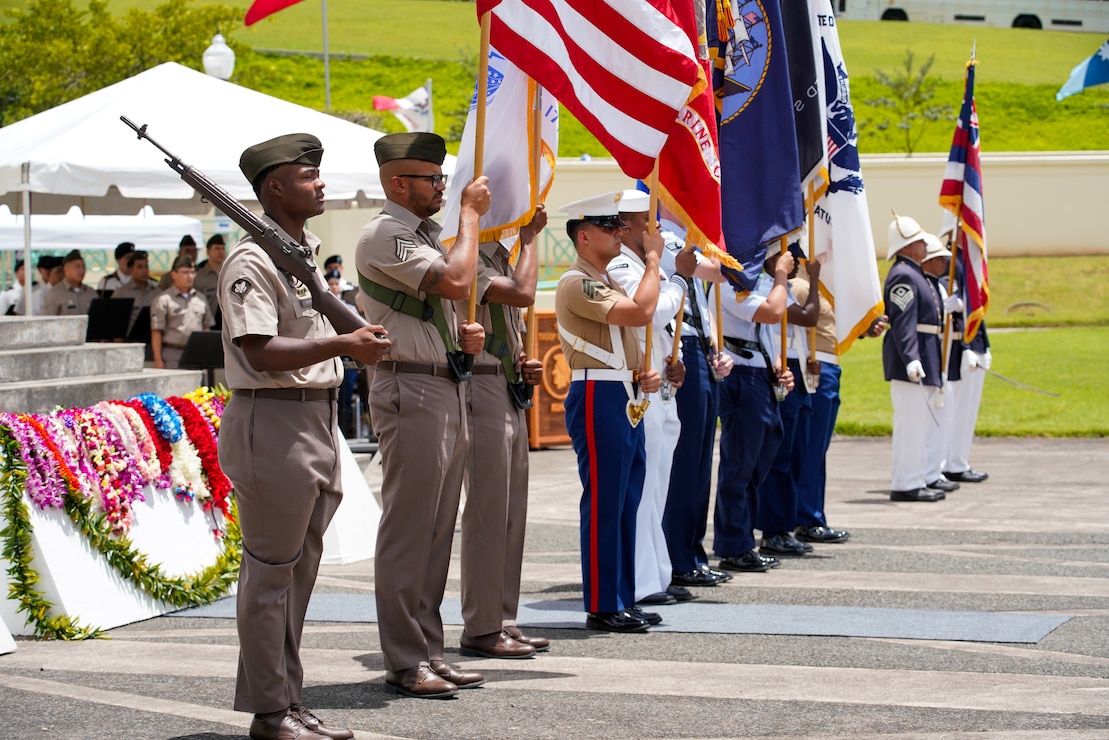 The State Office of Veterans’ Services hosted the Governor’s Memorial Day Ceremony on May 29, 2025, at the Hawai‘i State Veterans Cemetery in Kāneʻohe, Hawaiʻi.