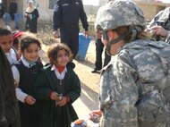 229th Military Police Company adopts Iraqi school
