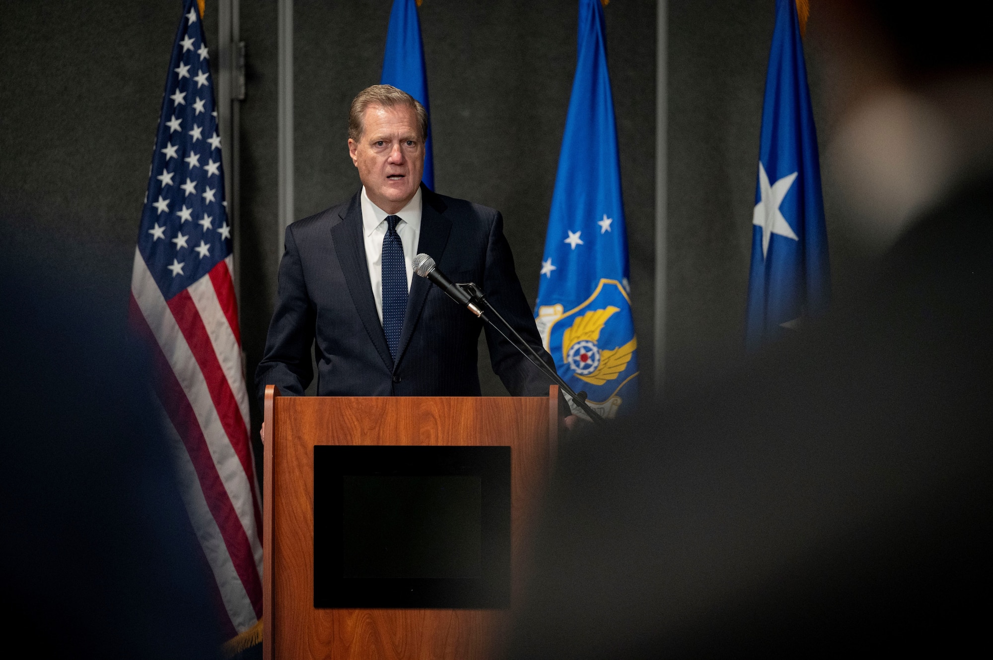 WRIGHT-PATTERSON AIR FORCE BASE, Ohio --  
Presidents, Heads of State, and dignitaries from Albania, Bosnia and Herzegovina, Croatia, Kosovo, North Macedonia, Montenegro, Serbia, and U.S. Congress visited here May 25 to commemorate the signing of the Dayton Peace Accords, which ended the more than three-year long Bosnian War in 1995.