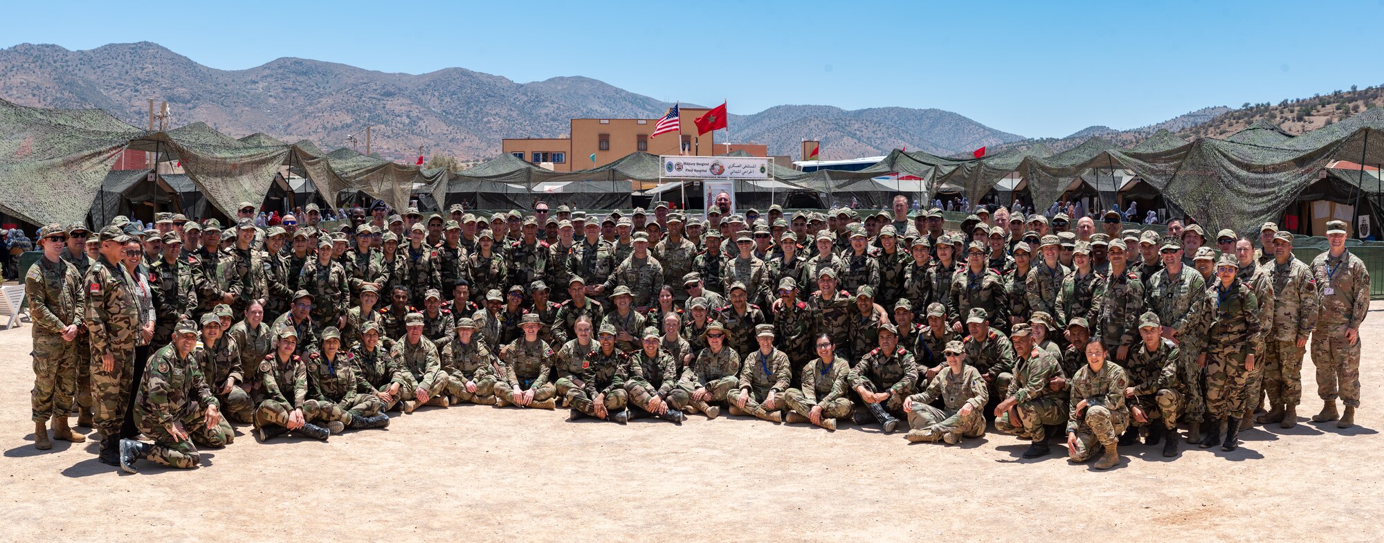 U.S. joint forces worked alongside Royal Moroccan Armed Forces (FAR) at the humanitarian civic assistance (HCA) field hospital May 11-23, 2025 to positively impact the health and well-being of the local communities near Anzi, Morocco. During that time, medical personnel from both nations provided free healthcare services to approximately 10,000 local residents.