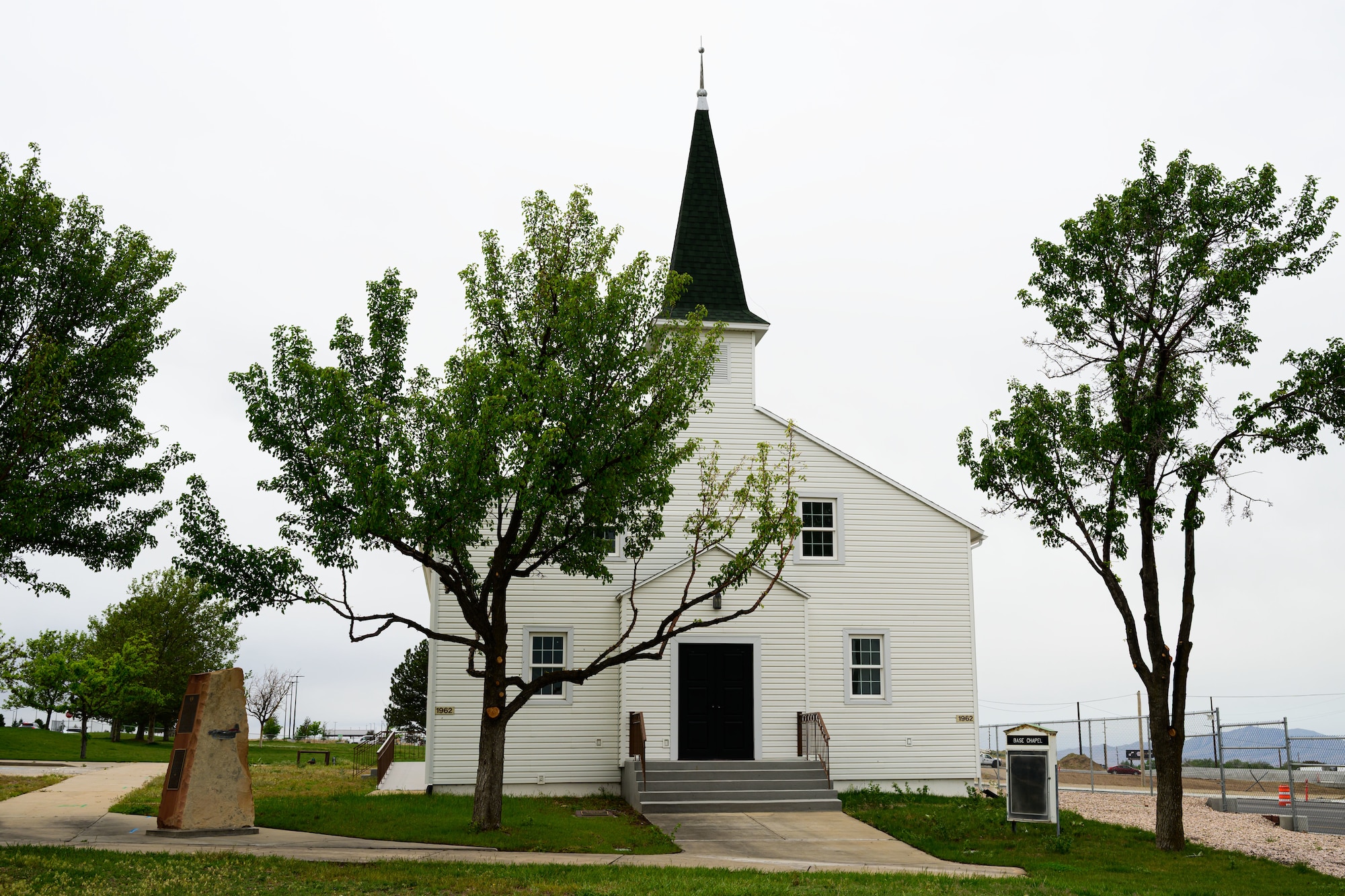 The Hill Aerospace Museum's Mazer Chapel spent two years under renovation and is set to reopen May 30. The chapel was built in 1942 and is one of the oldest buildings associated with the base. (U.S. Air Force photo by R. Nial Bradshaw)