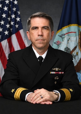 Rear Admiral John “Patrick” Friedman flag bio
