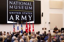 At the prestigious National Museum of the United States Army, leadership of PEO Soldier officially transitioned from Major General Christopher D. Schneider to Brigadier General Troy M. Denomy.