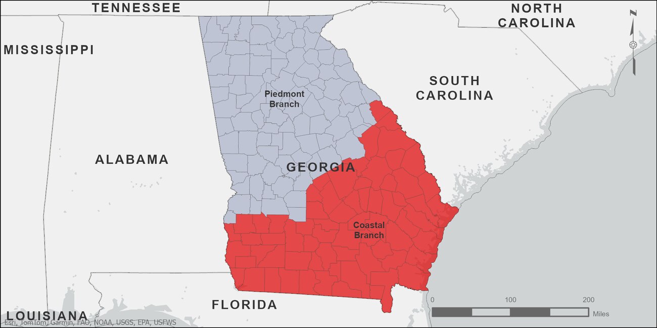 Georgia Regulatory Map