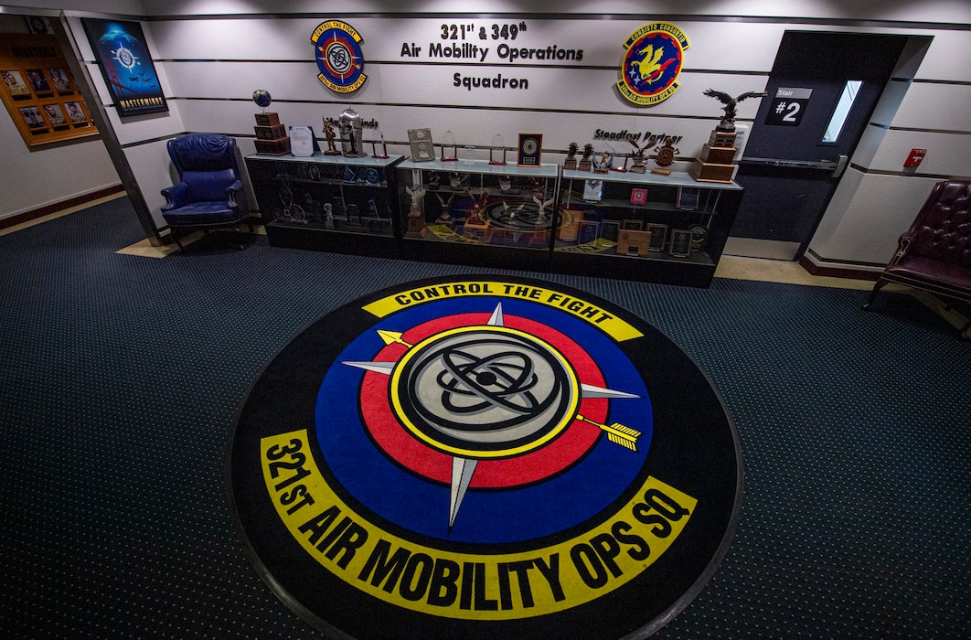 321st AMOS main lobby