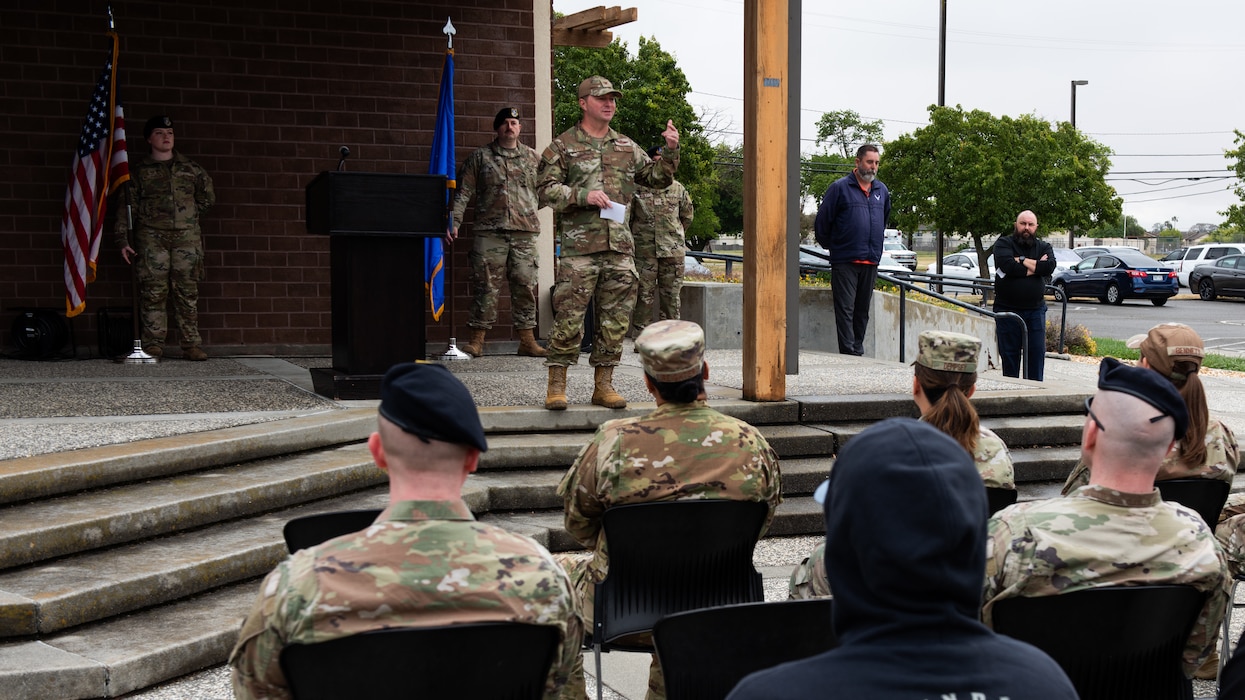 Deputy commander delivers remarks