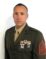 First Sergeant Joseph Carpio, Unit Senior Enlisted Leader, Truck Co., 25th Marine Regiment