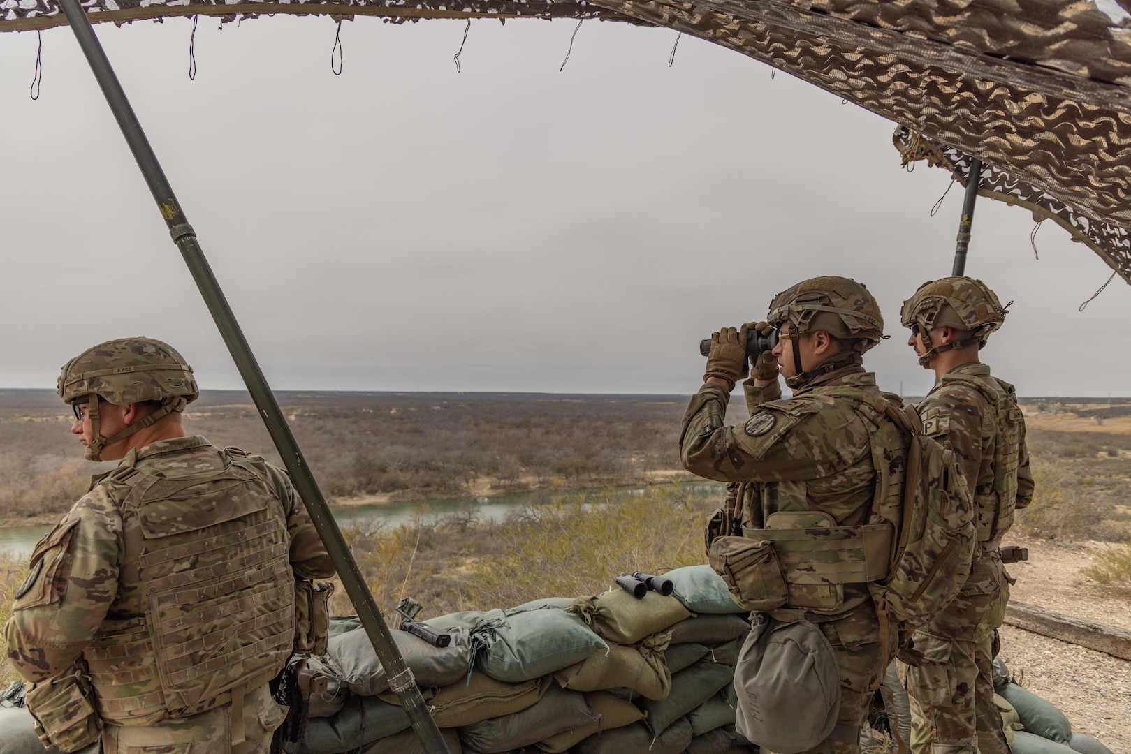 Soldiers on the border