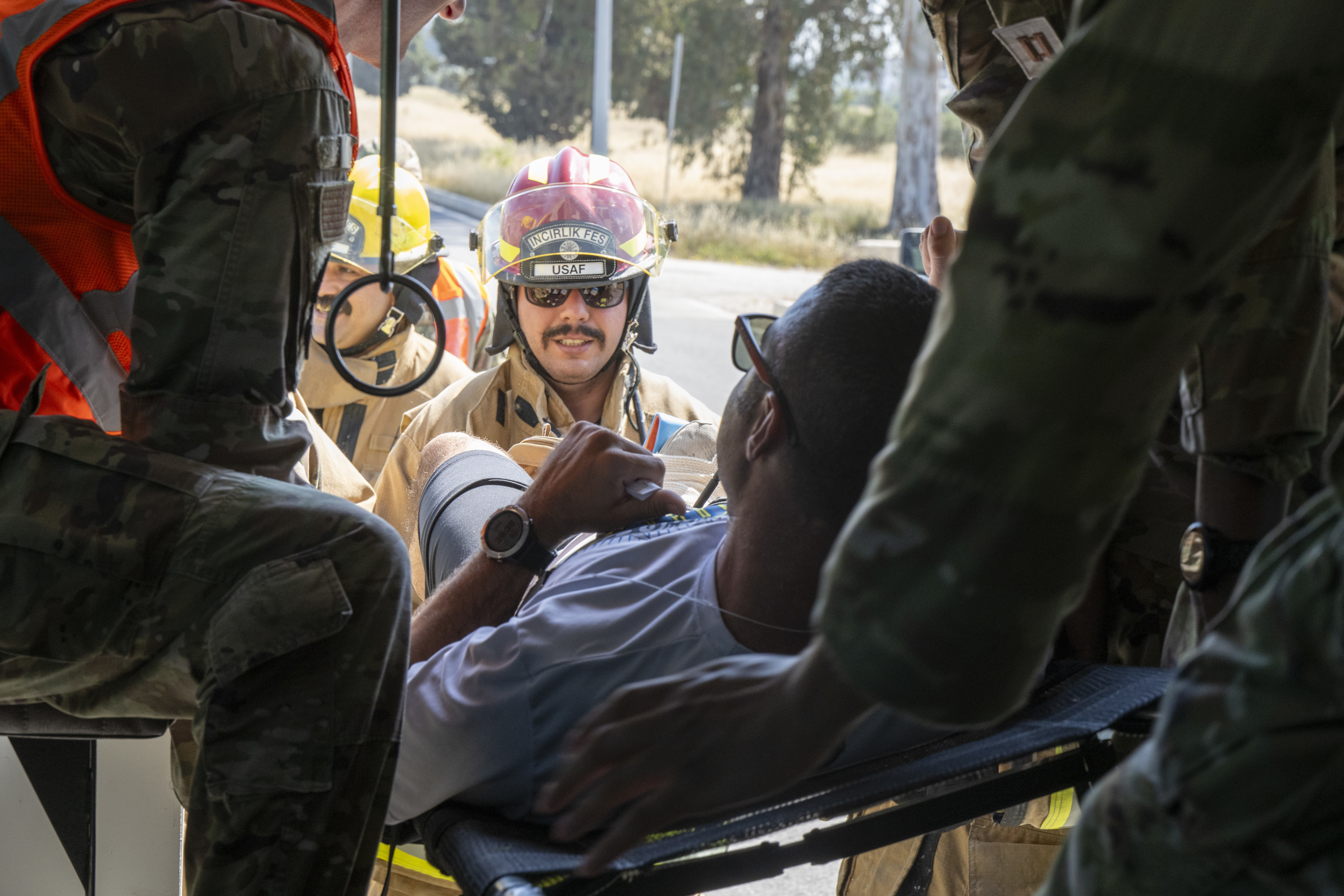 Incirlik Airmen enhance emergency response during Titan Shield 25-04