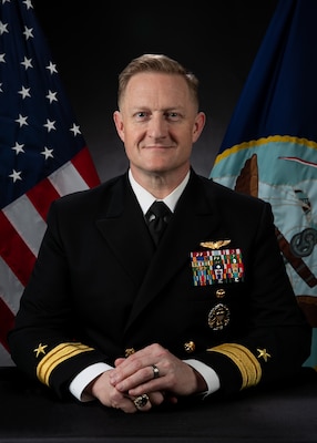 REAR ADMIRAL RICHARD G. BURGESS Flag Bio photo