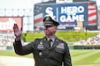 Chicago White Sox, Major League Baseball team, honors Brig. Gen. Michael Shanley, Commanding General, 85th U.S. Army Reserve Support Command, on-field during a ‘Hero of the Game’ service recognition during a home game versus the Texas Rangers, May 24, 2025. 
(U.S. Army Reserve photo by Staff Sgt. David Lietz)