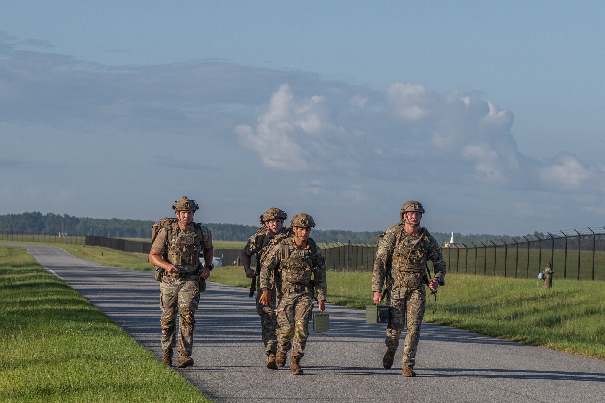 Defenders participate in Battle of the Badges.