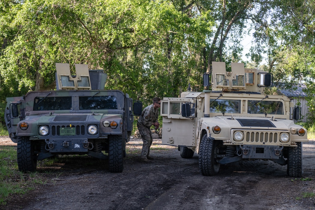 Defenders participate in Battle of the Badges.